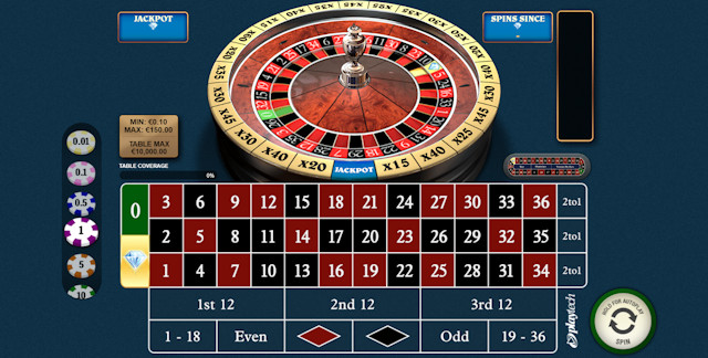 Online gra Diamond Bet Roulette za darmo